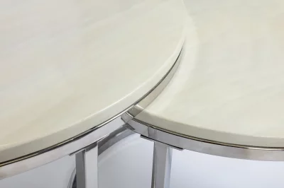 Cтолики Silvy Marble 80X80X40 / 70X70X36 CM 4