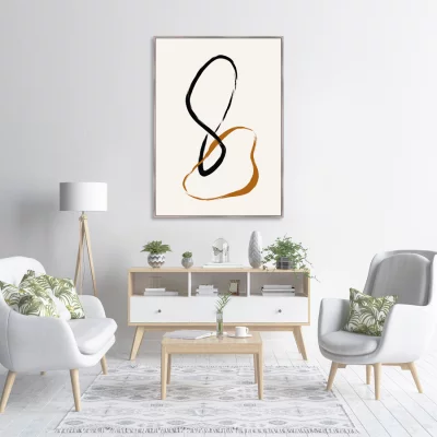 Репродукция картины на холсте Spinners 75X105 CM 3