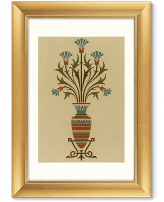 Набор из 3-х картин Floral pattern 51X71 / 51X71 / 51X71 CM 3