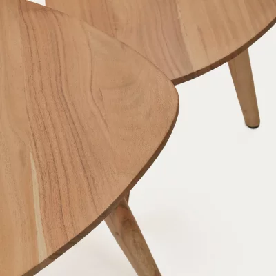 Набор из двух столиков Duvani 61X60X55 / 43X42X39 CM 4