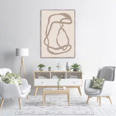 Репродукция на холсте The Ball chair 75X105 CM 3