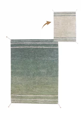 Хлопковый двусторонний ковёр Vintage 120X160 CM 6