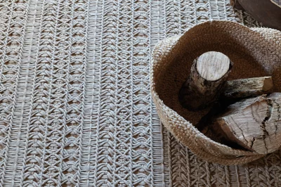 Дизайнерский ковёр из войлока Knotwork Natural 300X400 CM 5