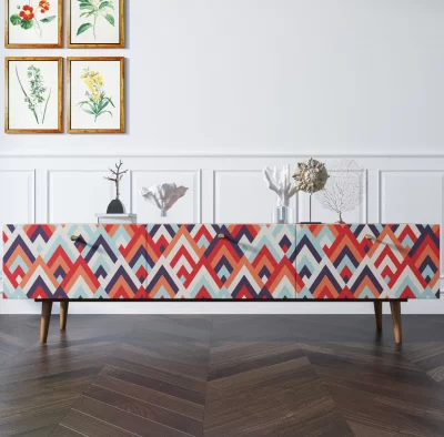 Комод под телевизор Berber 180X45X50 CM 4