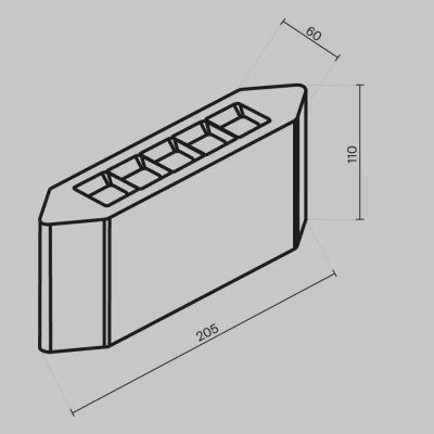 Архитектурная подсветка Pull 21X6X11 CM 7