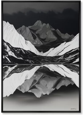 Набор из двух постеров на холсте Landscape Collection Day and night 75X105 / 75X105 CM 3