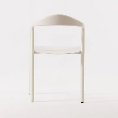Стул Лугано массив березы тон белый матовый 51X55X78 CM 5