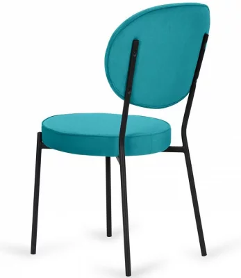 Стул Noemi 51X58X91 CM бирюзовый 4