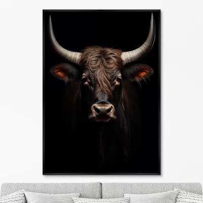 Постер на холсте Young Yaks 75X105 CM 6