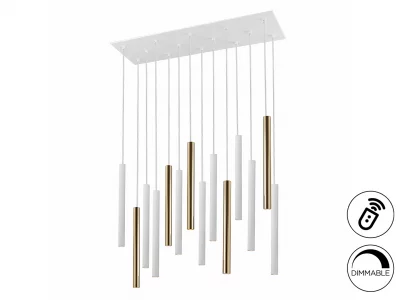 Подвесной светильник Varas 14L белый/золотой DIM 82X25X40 CM 5