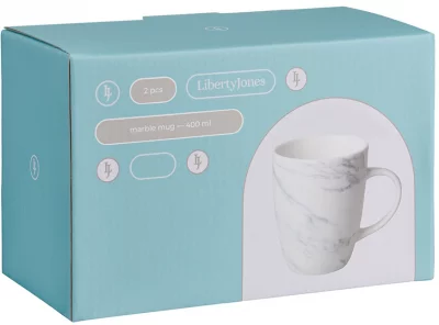 Набор из двух кружек Marble 400 ml 8