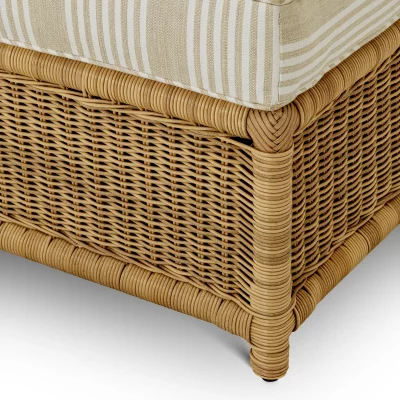 Уличный модуль дивана лежак Hampton 100X168X88 CM 8