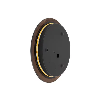 Настенный декоративный светильник Ring Timber Led 8