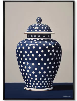 Диптих постеров на холсте Porcelain vase 75X105 / 75X105 CM 3