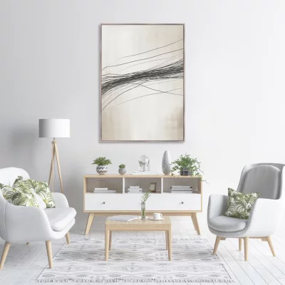 Репродукция на холсте Fine threads No2 75X105 CM 3
