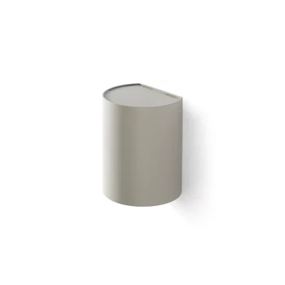 Серый круглый настенный светильник SOLE 10X8X6.5 CM 3