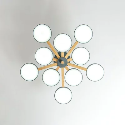 Потолочный светодиодный светильник Turna 122X122X25 CM 8