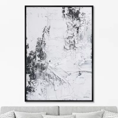 Репродукция картины на холсте Winter Forest 75X105 CM 6