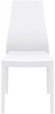 Стул пластиковый Miranda 45X56X94 CM белый 4