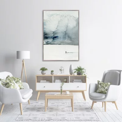 Постер на холсте Lonely way 75X105 CM 3