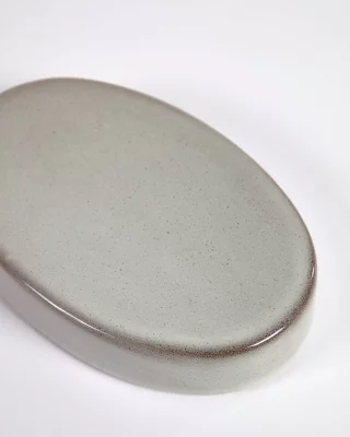 Мыльница Chavela grey ceramic 8.7X13.5X2.6 CM 5