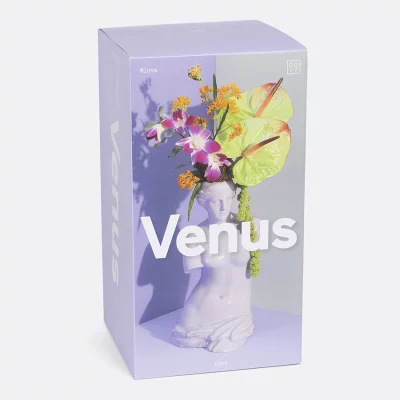 Ваза для цветов venus, 31 см, лиловая 8