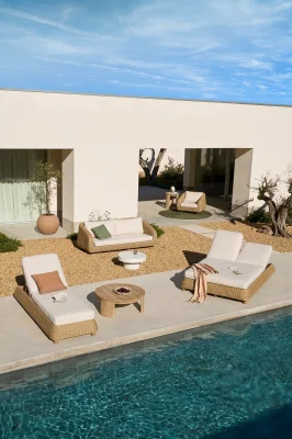 Шезлонг Meria 82X218X44-75 6