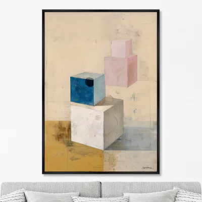 Постер на холсте Geometric Billiards 75X105 CM 6