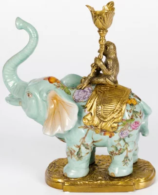 Подсвечник Elephant and Monkey 22X9X23 CM 5