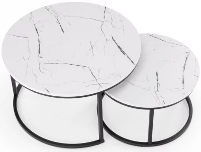 Комплект из двух столиков Java 79X79X47 / 59X59X37 CM 4