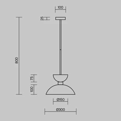 Подвесной светильник Essence 30X80 CM 7