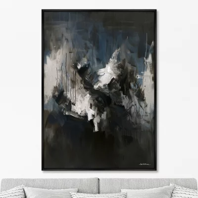 Постер на холсте Forest at Night Under the Moon 75X105 CM 6