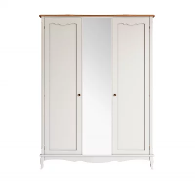 Шкаф двухстворчатый с зеркалом Леонтина 150X60X202 CM 4