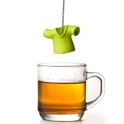 Заварочная ёмкость для чая tea shirt зеленая 3