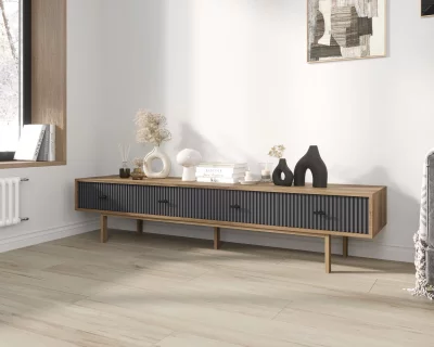 Комод с четырьмя ящиками для TV Эмерсон 190X45X40 CM 3