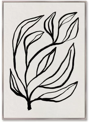 Диптих на холсте Branches in color No10 75X105 / 75X105 CM 3