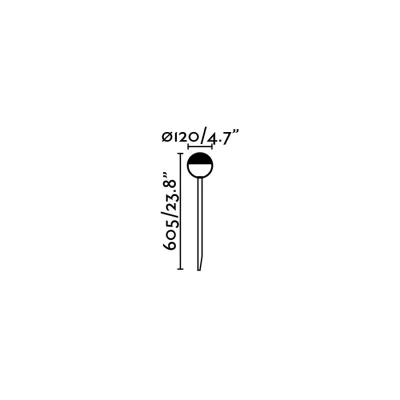 Ландшафтный светильник Piccola 12X60.5 CM 7