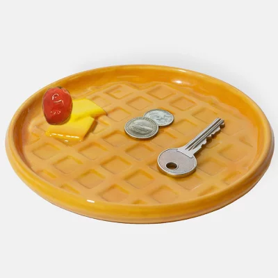 Поднос декоративный, good morning, waffle, D18,5 см 3