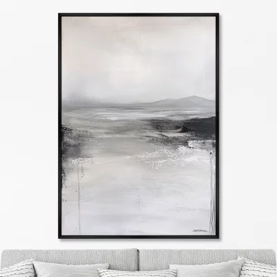 Постер на холсте The icy deserts of the Far North 75X105 CM 6