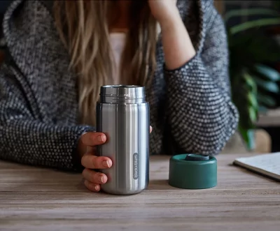 Термокружка Travel Cup 340 ml серая 4