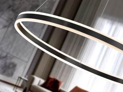 Подвесной светильник Helia Ø100 LED черный матовый 100 CM 5