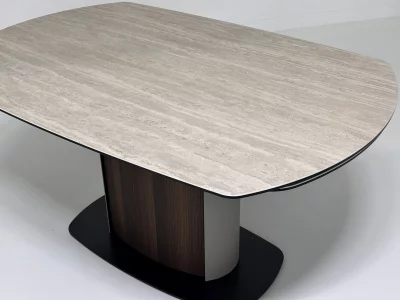 Раскладной овальный стол DAGFINN 150 TL-314 150X99X76 CM 3