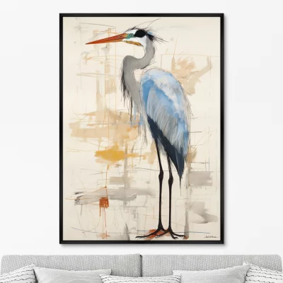Постер на холсте Herons 75X105 CM 6