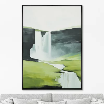 Постер на холсте Landscape Collection Milky Rivers 75X105 CM 6
