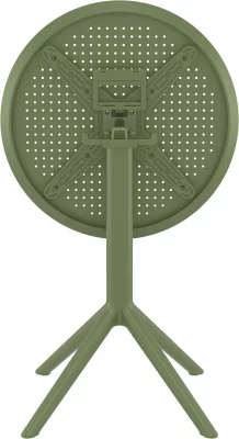 Стол пластиковый Sky 60X60X74 CM зелёный 3