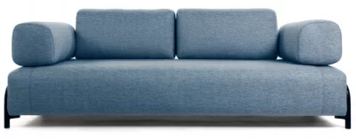 Кушетка трансформер Compo 232X98X82 CM голубого цвета 4