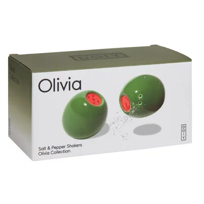 Набор из солонки и перечницы olivia 6