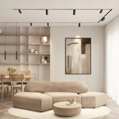 Трековый акцентный светильник Simple Spot Smart 4