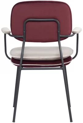Стул с подлокотниками Pea 60X50X83 CM 4