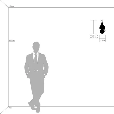 Бра Loft 15X38X36 CM 5